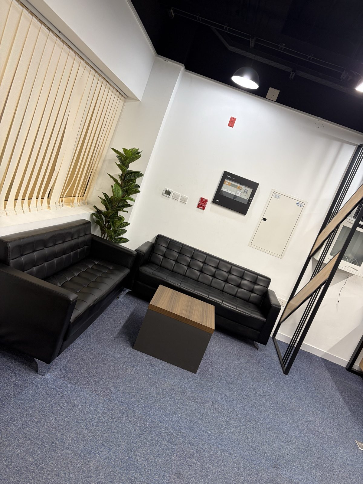 FishMarket.ai office waiting lounge