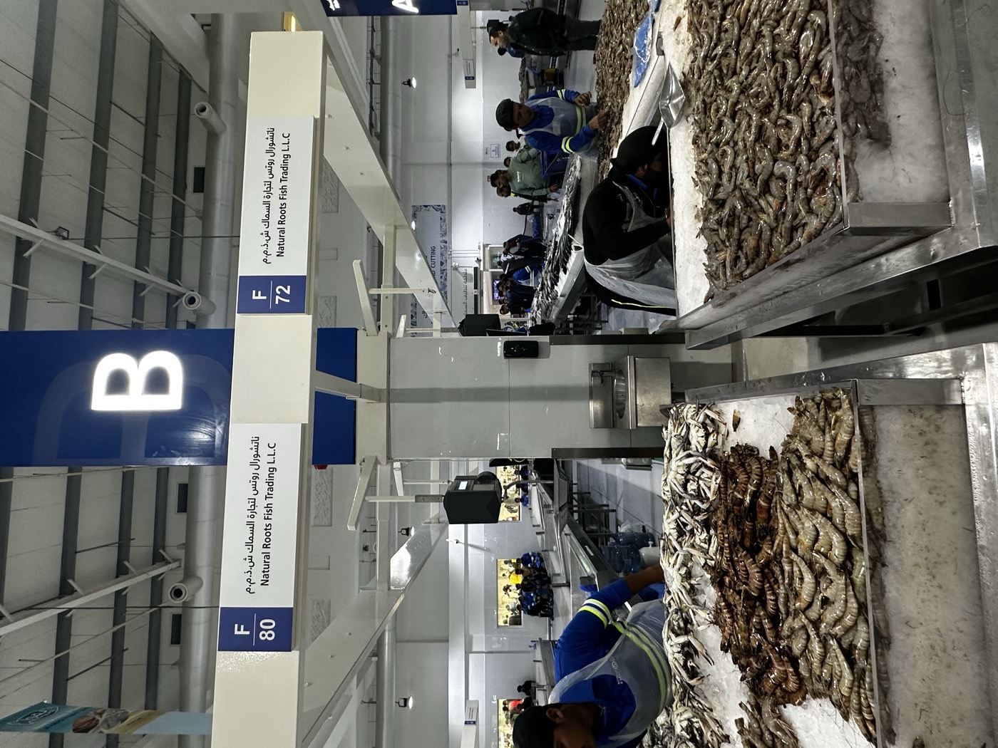 Waterfront Market Dubai seafood outlet display